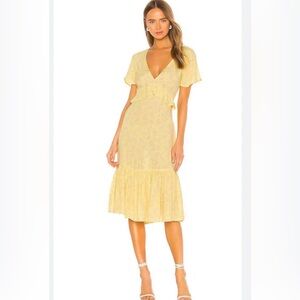 Amuse society floral dress